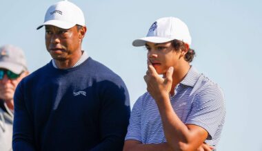 Tiger Woods Opens Up About the Pressure Surrounding Son Charlie's Future