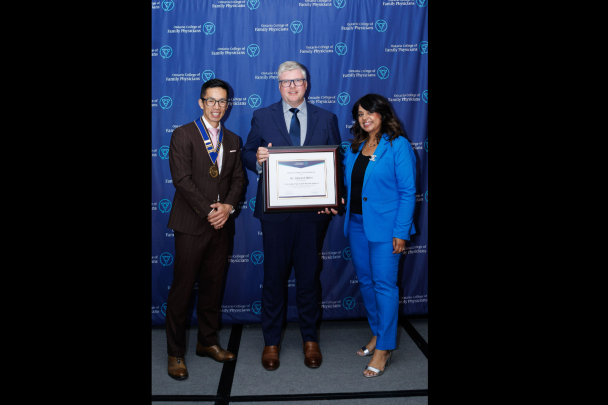Sault doc originally from Sudbury named regional family physician of the year