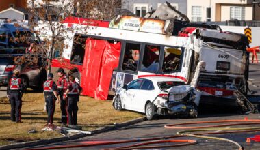 Three dead, others injured in fiery crash of Calgary transit buses – Winnipeg Free Press