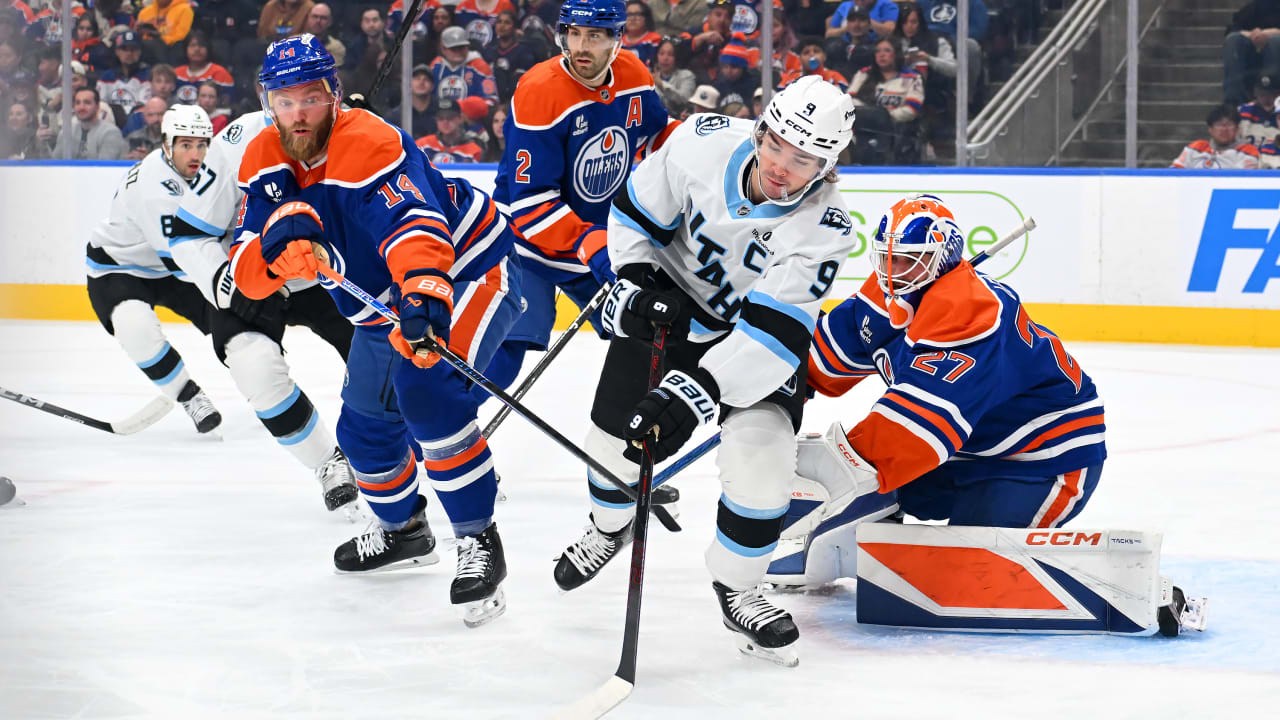 Keller scores twice, Mammoth hand Oilers first regulation loss of season