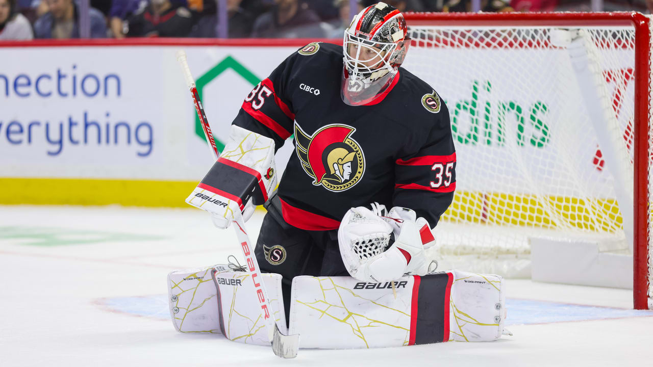 Ullmark makes 20 saves, Senators get past Islanders in shootout