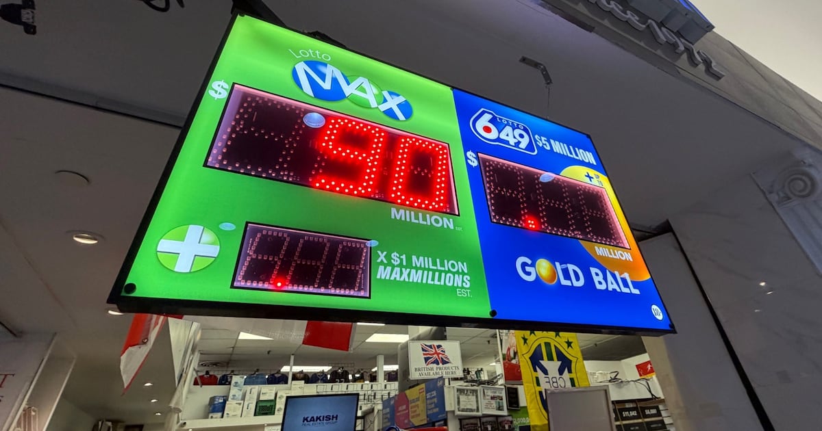 Tonight’s Lotto Max jackpot hits record-breaking $90 million. What are the odds you’ll win? - CTV News