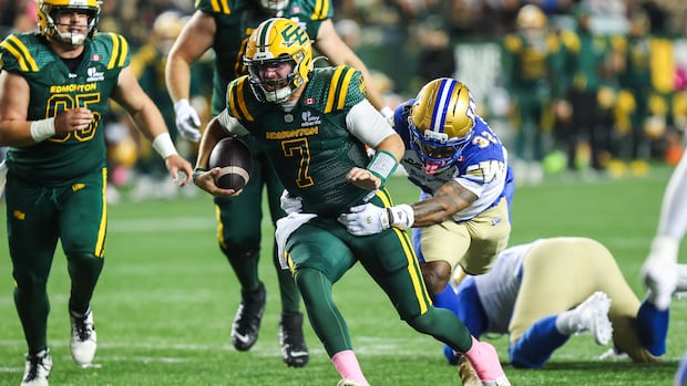 Blue Bombers bucked by Elks as Edmonton clinches home field for upcoming CFL West final