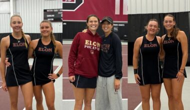 Elon Has Historic Day In Doubles At ITA Carolina Regionals