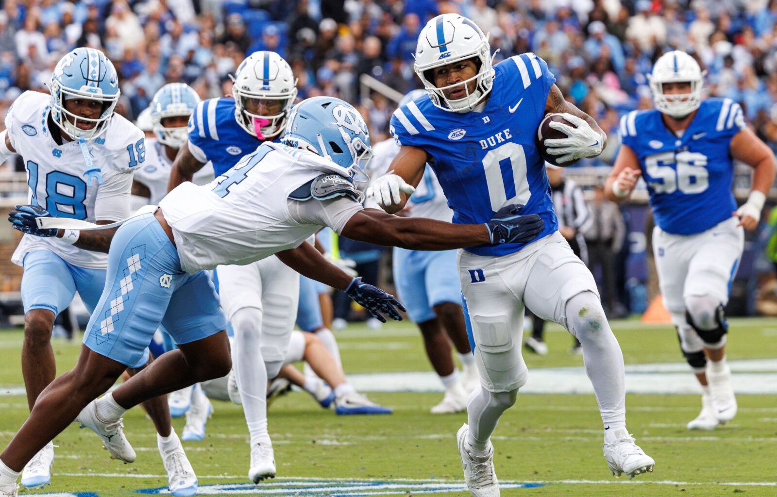 McGill’s late TD lifts North Carolina past Duke 24-20 – Winnipeg Free Press