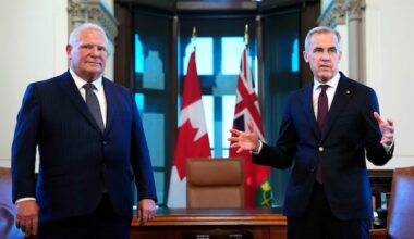 Carney, Ford announce nearly $9B partnership to support steel, auto, critical mineral sectors