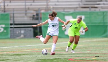 Women's Soccer Rallies For Second Straight Road Win After Goals From Ahearn and McMaster