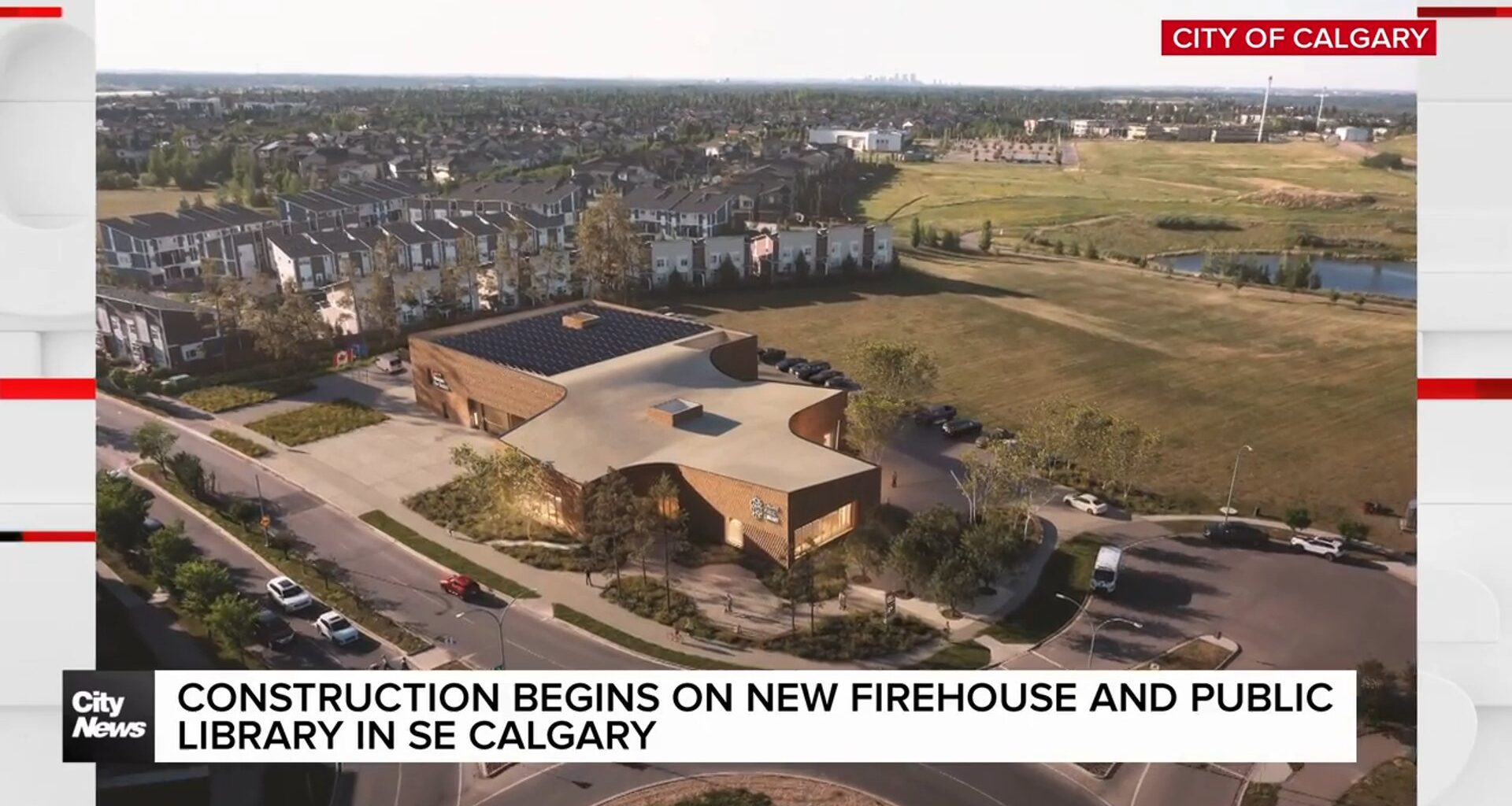Construction begins on new firehouse and public library in SE Calgary