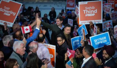 B.C. NDP Leader Eby campaigns in Vancouver, while Tories heads to Surrey