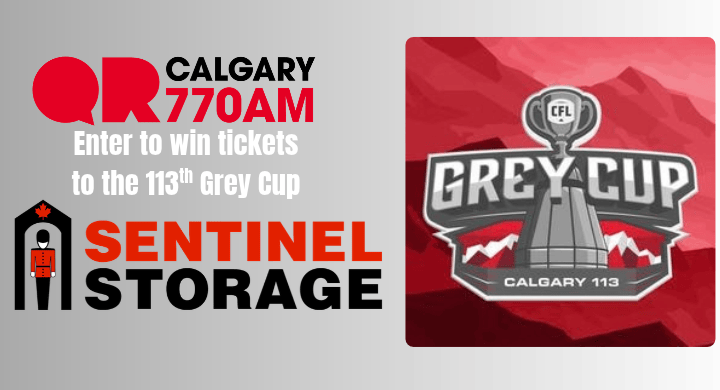 Win tickets to the 113th Grey Cup with Sentinel Storage – QR Calgary