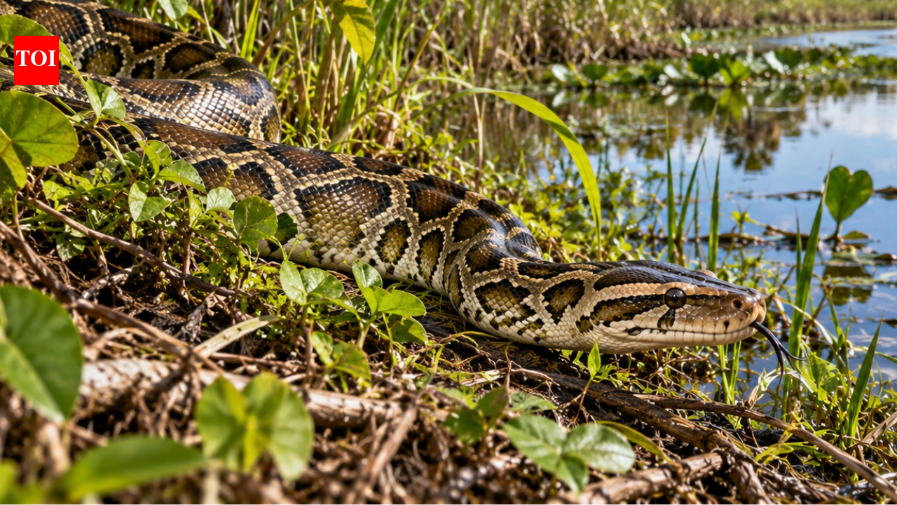 Burmese pythons have established a new breeding hotspot on Florida’s Gulf Coast; wildlife experts suspect escaped or released pets helped create the population |