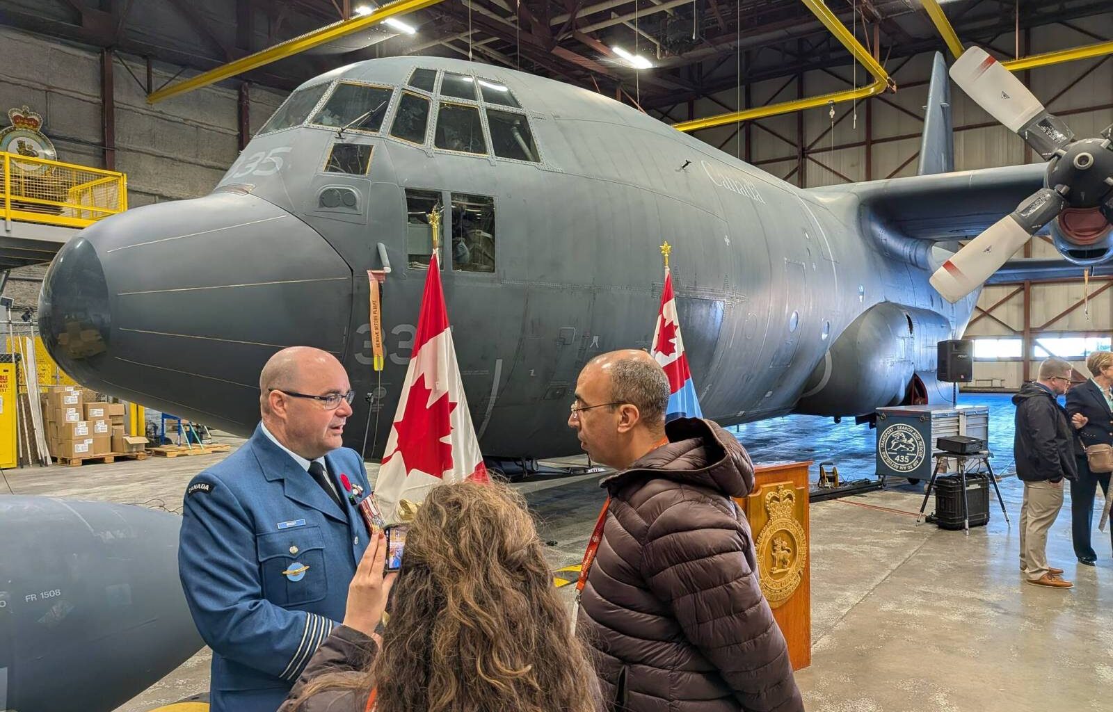 Air force pays tribute to retiring CC-130H Hercules planes – Winnipeg Free Press
