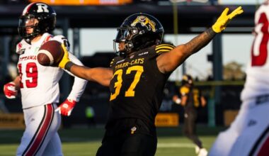 Ford, Liegghio lead Hamilton Tiger-Cats to 35-22 win over Ottawa Redblacks
