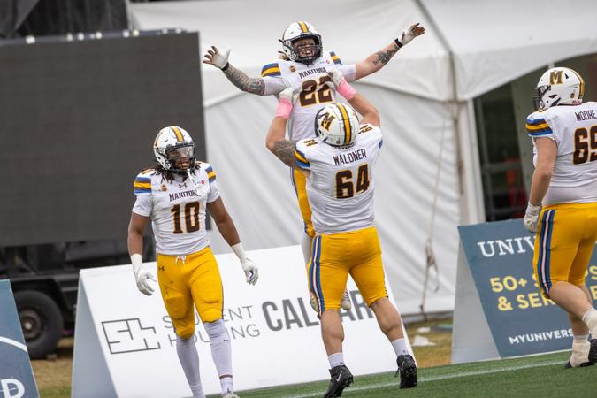 Bisons Clinch Playoff Spot with 33-11 Road Win Over Calgary