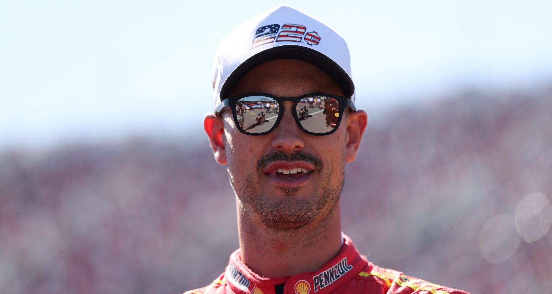 Joey Logano Talks Talladega, NASCAR Chase and Family