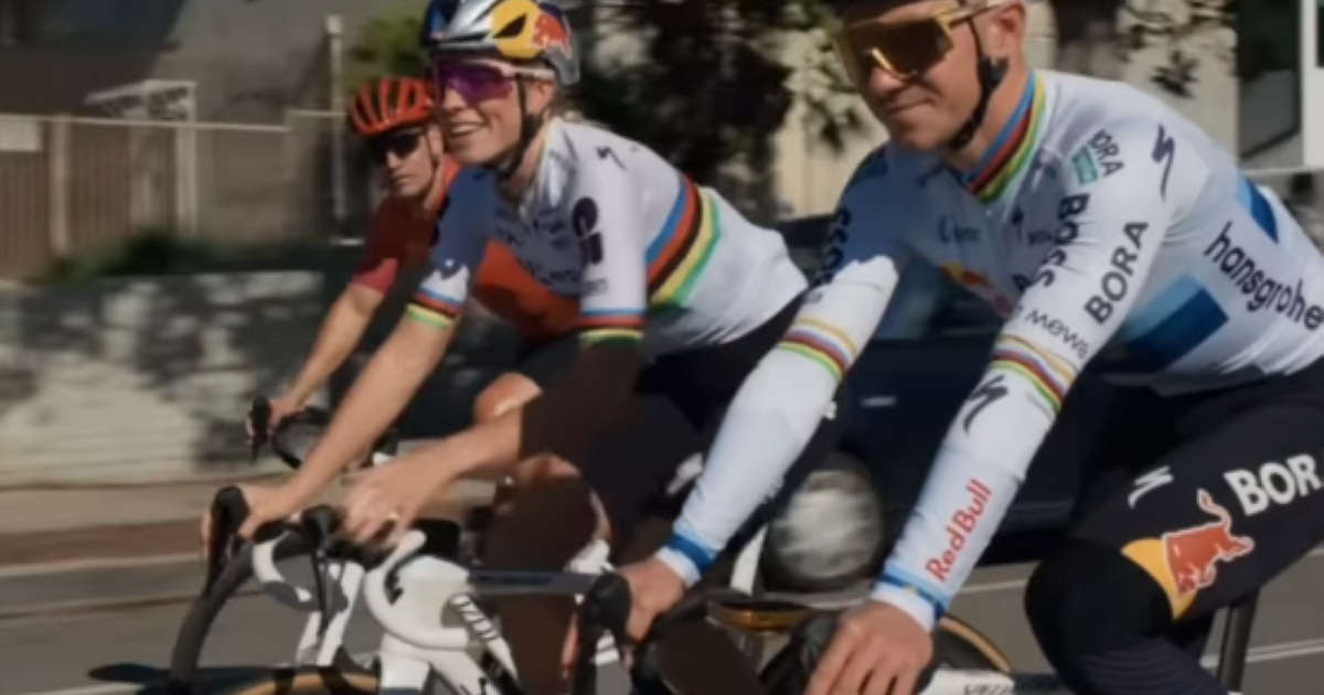 Evenepoel and Vollering Ridin in LA. Pre-Olympic recon?