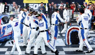 Kyle Larson all but clinches NASCAR championship with Dega win