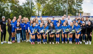 Eight Blue Devils Honored Saturday for Senior Day
