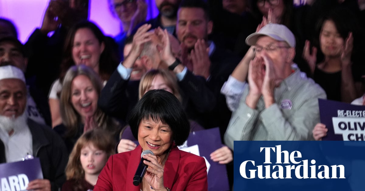Olivia Chow elected as Toronto mayor for second term in victory for progressives | Toronto