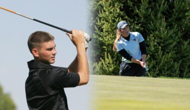 UNI golf to retire Jordan Weber and Hannah Bermel’s jerseys on October 31