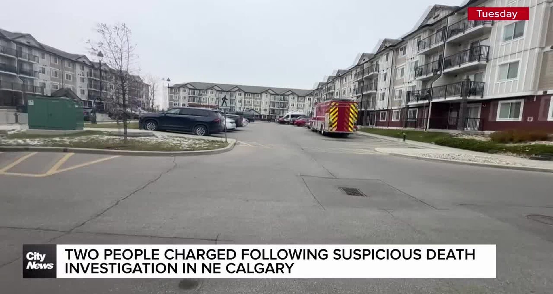 Two people charged following suspicious death investigation at NE Calgary home
