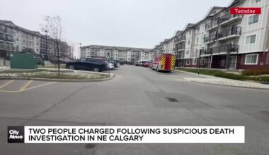 Two people charged following suspicious death investigation at NE Calgary home