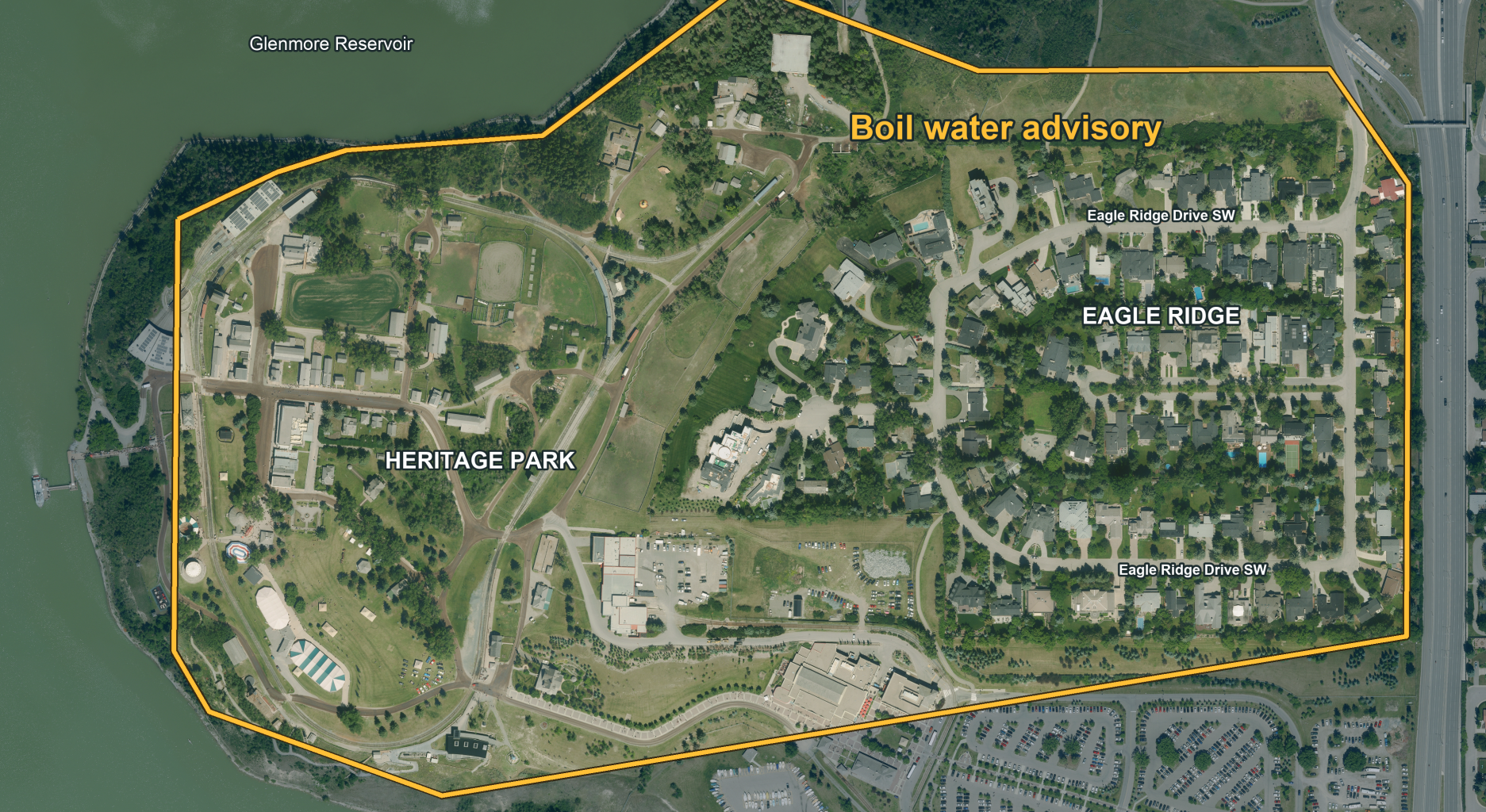 Map of area
