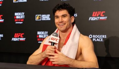 Mike Malott Reacts to Impressing the Boss at UFC Edmonton