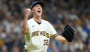 Brewers' Misiorowski throws fastest tracked pitch in MLB post-season