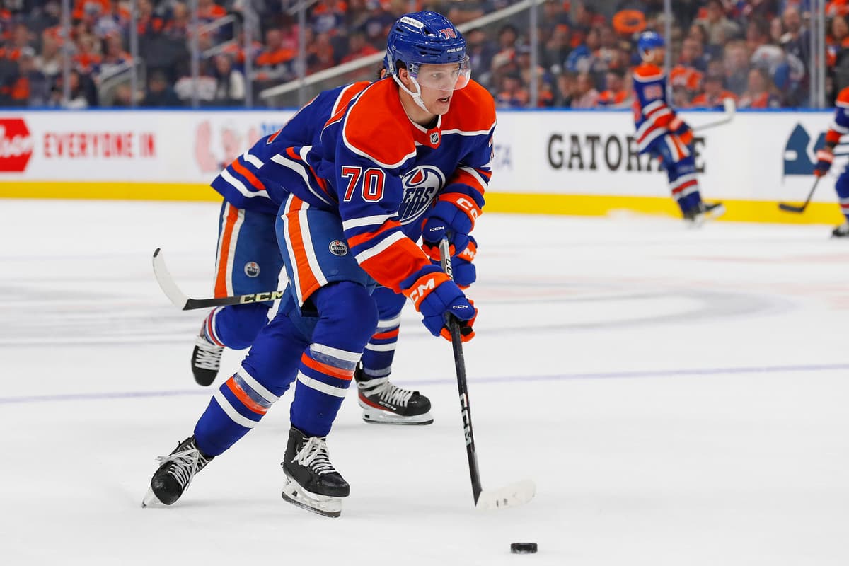 Oilers loan prospect James Stefan to AHL’s Condors