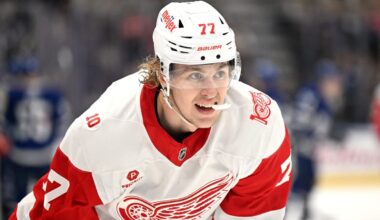 Seven trade destinations to watch for Red Wings’ Simon Edvinsson