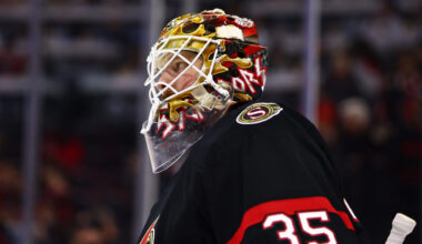 Senators' Linus Ullmark Leaves Due To Lower-Body Injury