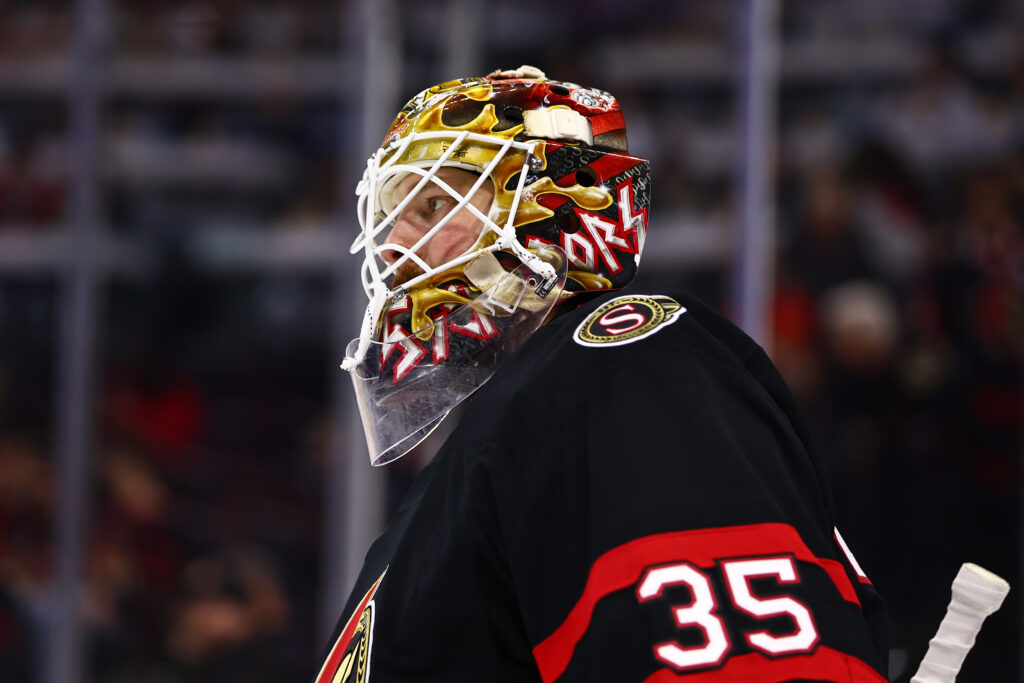 Senators' Linus Ullmark Leaves Due To Lower-Body Injury