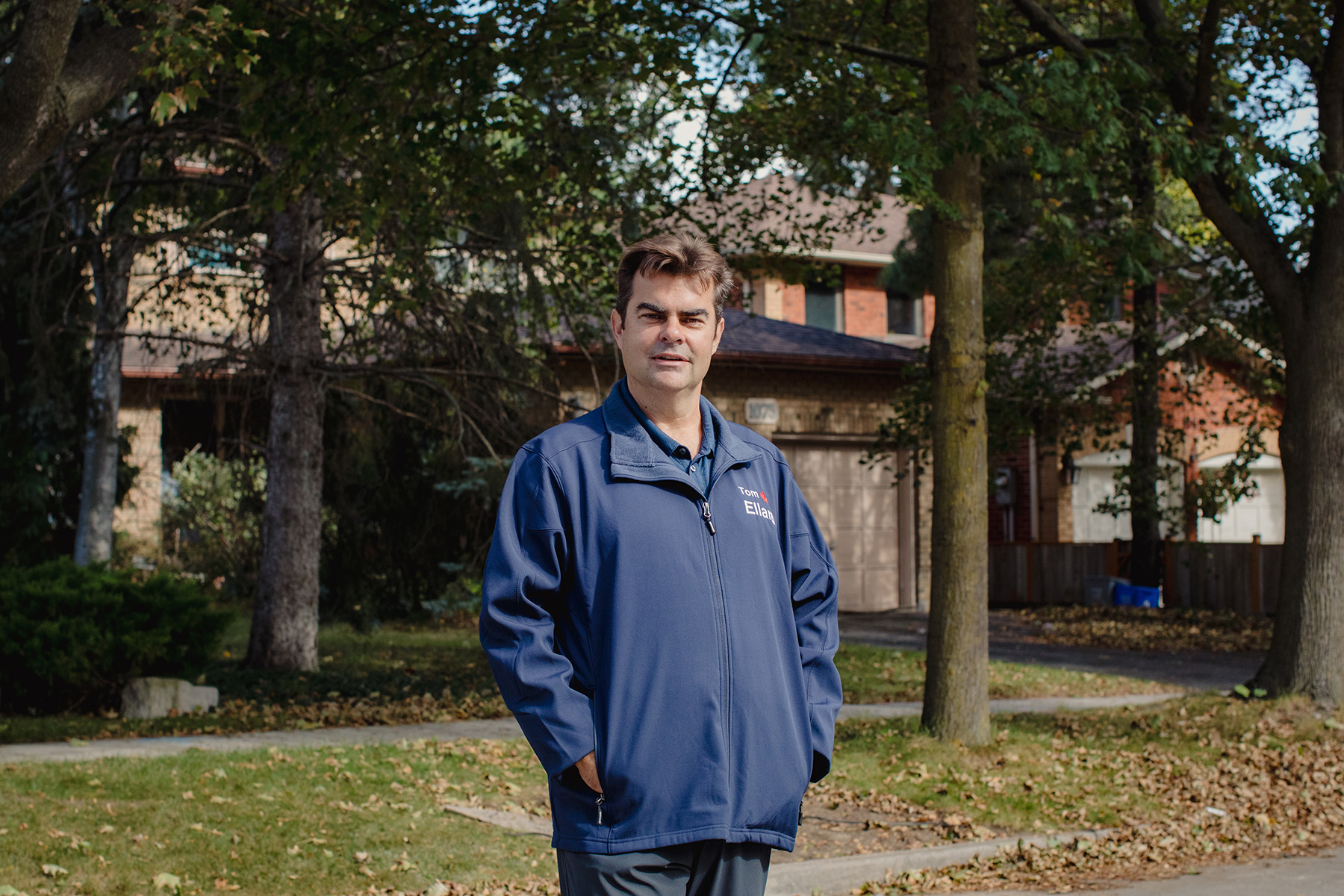 Former federal Conservative candidate and Lorne Park resident Tom Ellard is running for council in Mississauga Ward 2.