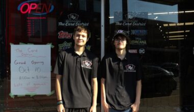 'I was stressed out': New cards and collectibles shop opens after break-in