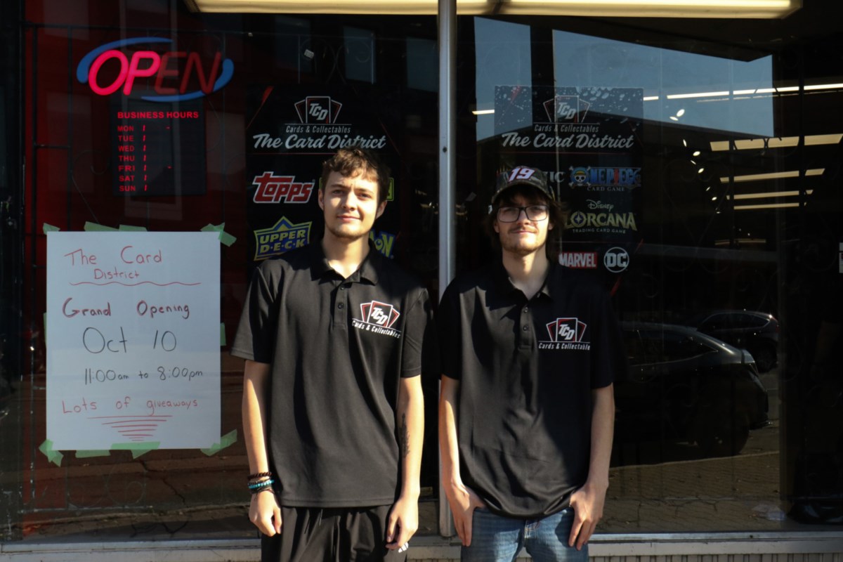 'I was stressed out': New cards and collectibles shop opens after break-in