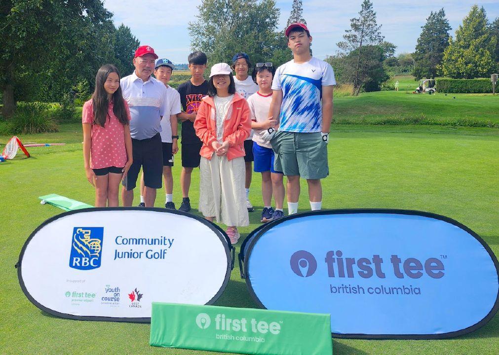 First-time clinics see 24 juniors chip and putt at Surrey Golf Club