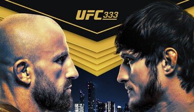 UFC 333 ‘Volkanovski vs. Evloev’ play-by-play, results & round scoring