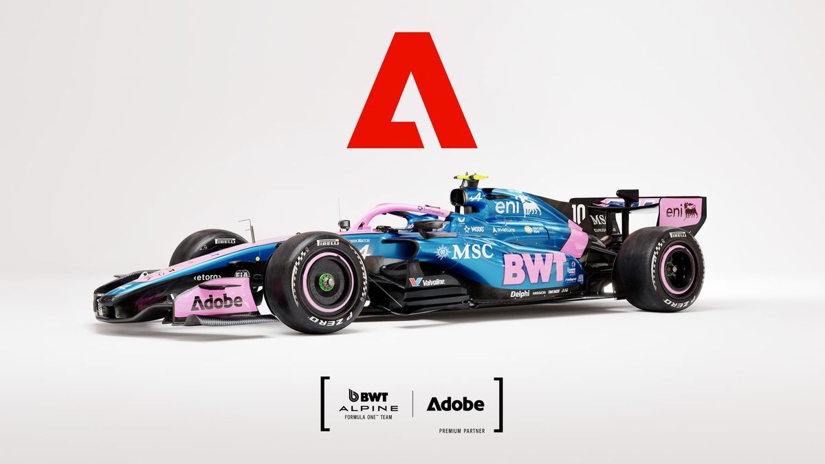 Adobe makes first move into F1 with Alpine deal