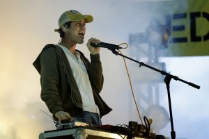 Dominic Fike performs onstage for Freely Fest 2026 at Bridgestone Arena on April 8, 2026, in Nashville.