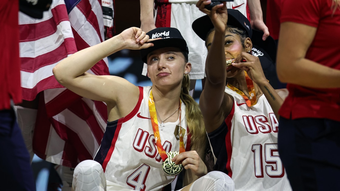 Angel Reese Praised By Paige Bueckers After Historic WNBA Finals Performance in Dream's Game 2 Win