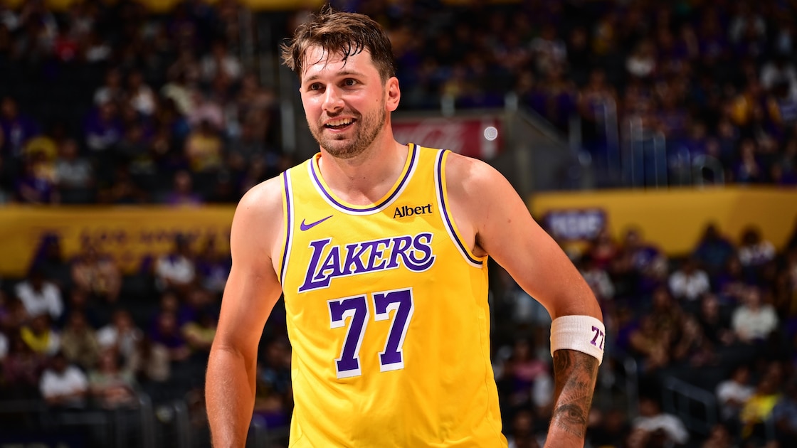 Bronny James, Luka Doncic's Final Box Score Stats, Highlights from Lakers vs. Kings Preseason