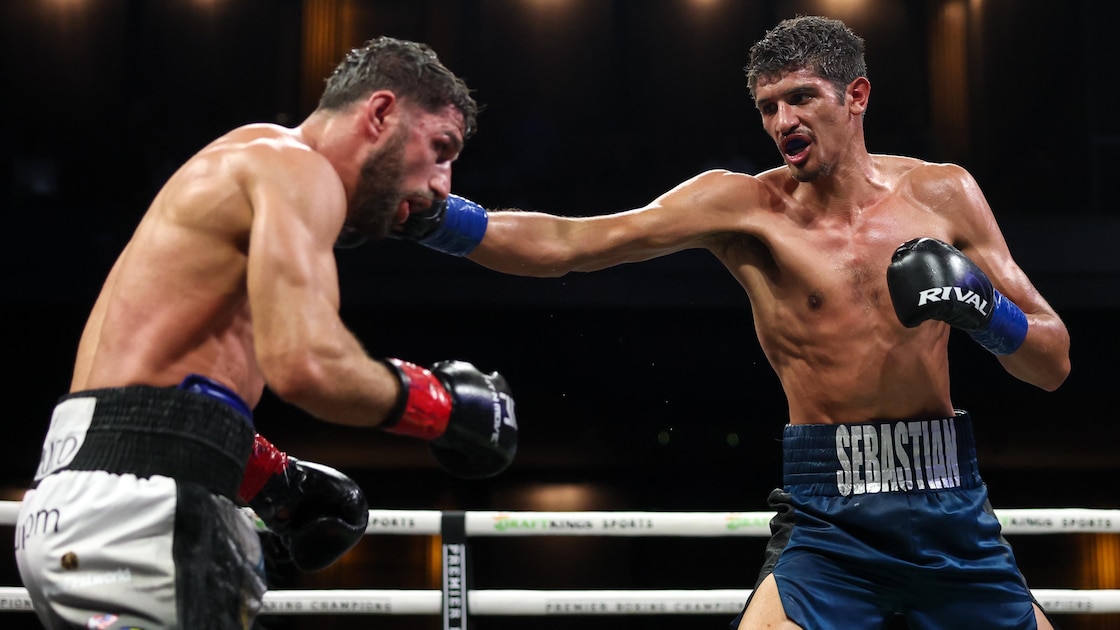 Watch Sebastian Fundora Get Last-Second KO to Beat Ermal Hadribeaj in Trending Videos