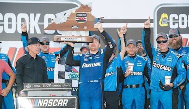 #17: Chris Buescher, RFK Racing, Fastenal Ford Mustang