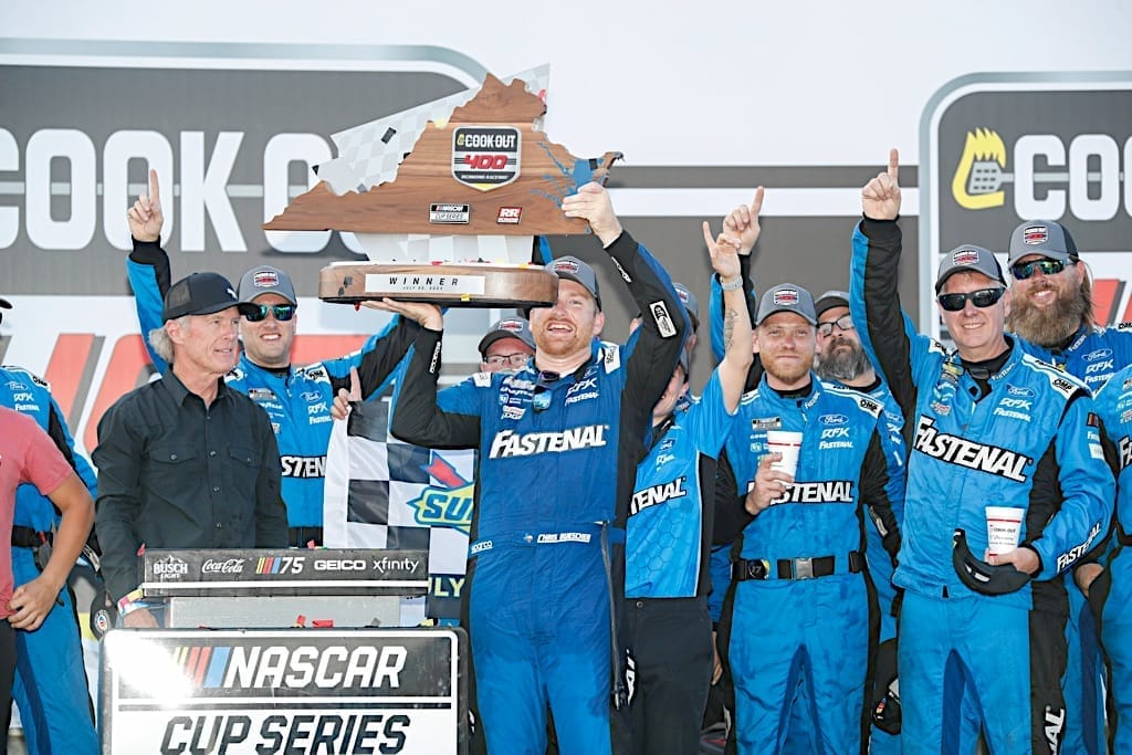 #17: Chris Buescher, RFK Racing, Fastenal Ford Mustang