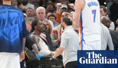 ‘We’re not doing great’: Gilgeous-Alexander in tears after Williams suffers gruesome leg injury | Oklahoma City Thunder