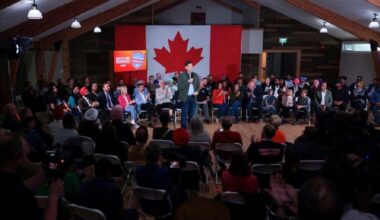 Eby promises new urgent care centre during North Delta campaign stop