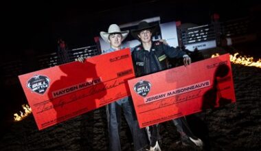 Maisonneuve and Mulvey Team Up for Edmonton Victory at Inaugural BYOB Bull Battle — The Professional Bull Riders