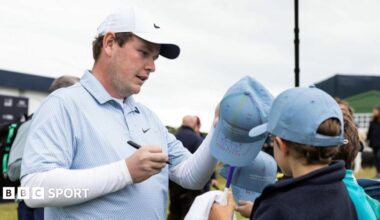 Robert MacIntyre at Kingsbarns