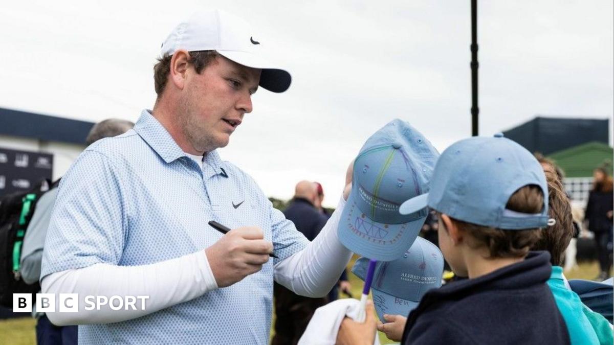 Robert MacIntyre at Kingsbarns